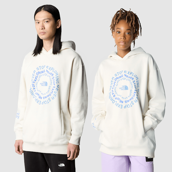 The North Face Nse Graphic Hoodie White Dune