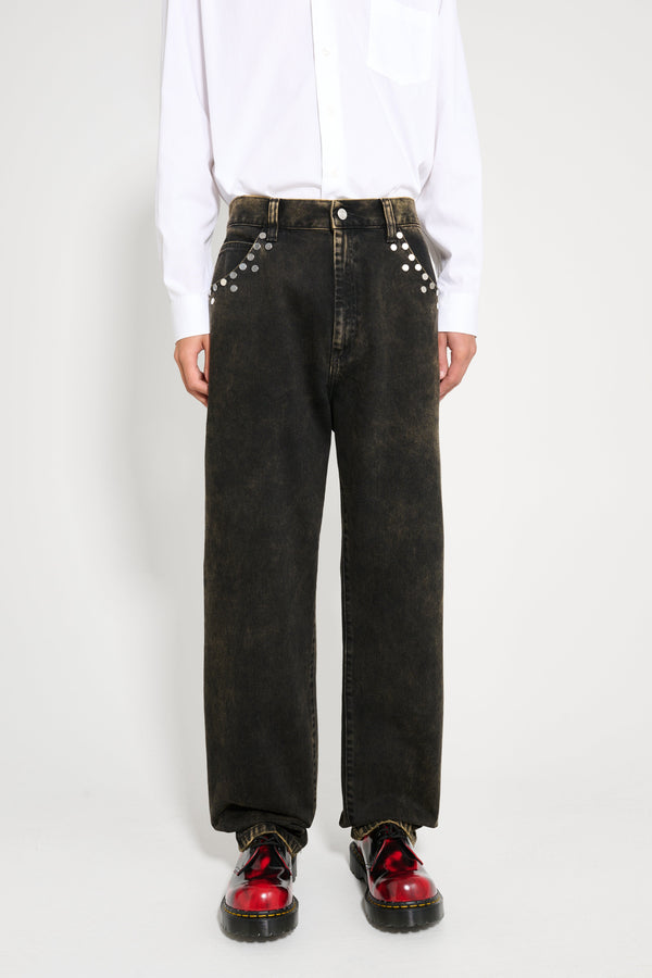 Namacheko Warkworth Jeans Black Mustard