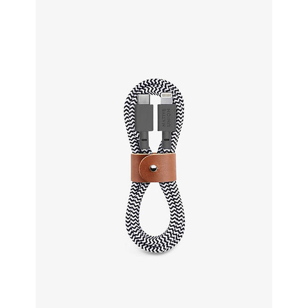 Native union belt cable KV C lightning zebra 1.2m | LYBSTORE