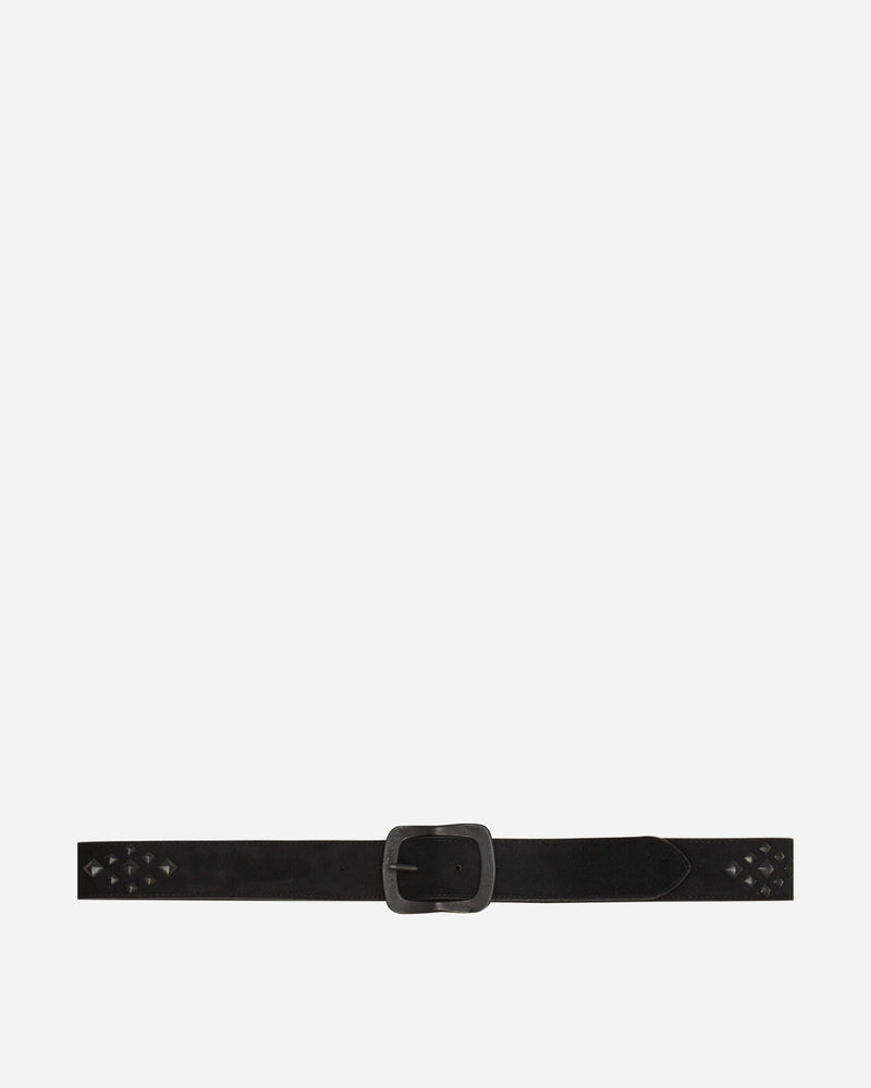 Needles Square Studs Belt Black