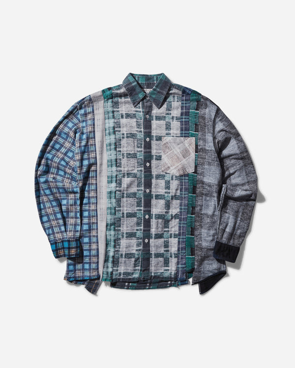 Needles Men s 7 Cuts I.O. Flannel Shirt Multicolor