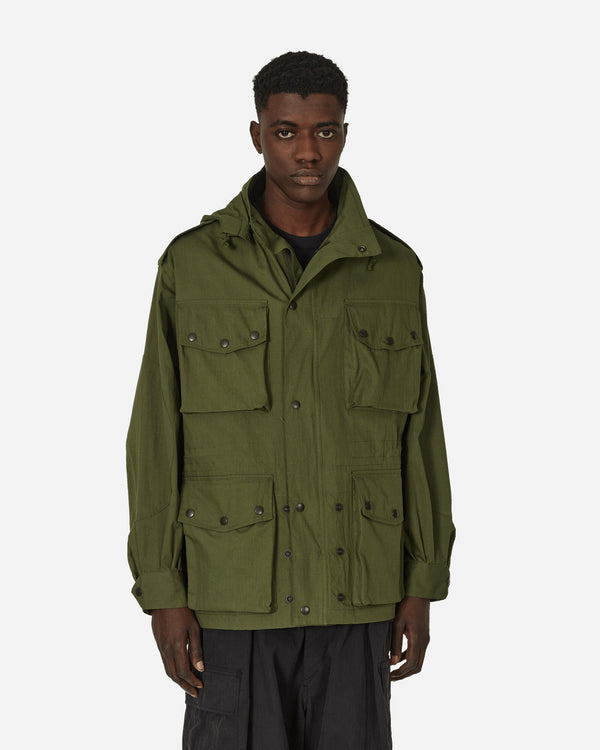 Needles C/N Oxford Cloth Field Coat Olive