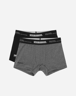 Neighborhood Classic 2-Pack Underwear Grey / Black