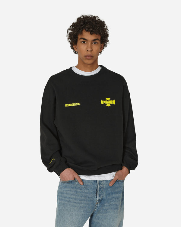 Neighborhood Major Force Crewneck Sweatshirt Black