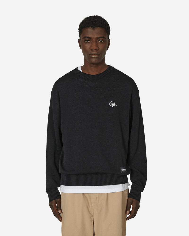 Neighborhood Plain Crewneck Sweater Black