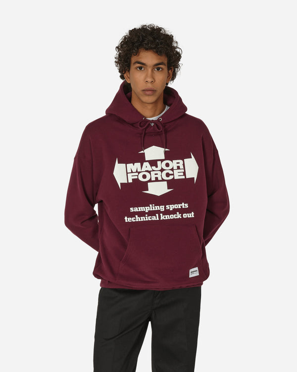 Neighborhood Major Force Hoodie Burgundy