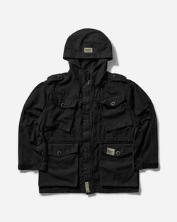 Neighborhood Men s Ripstop Smock Jacket Black