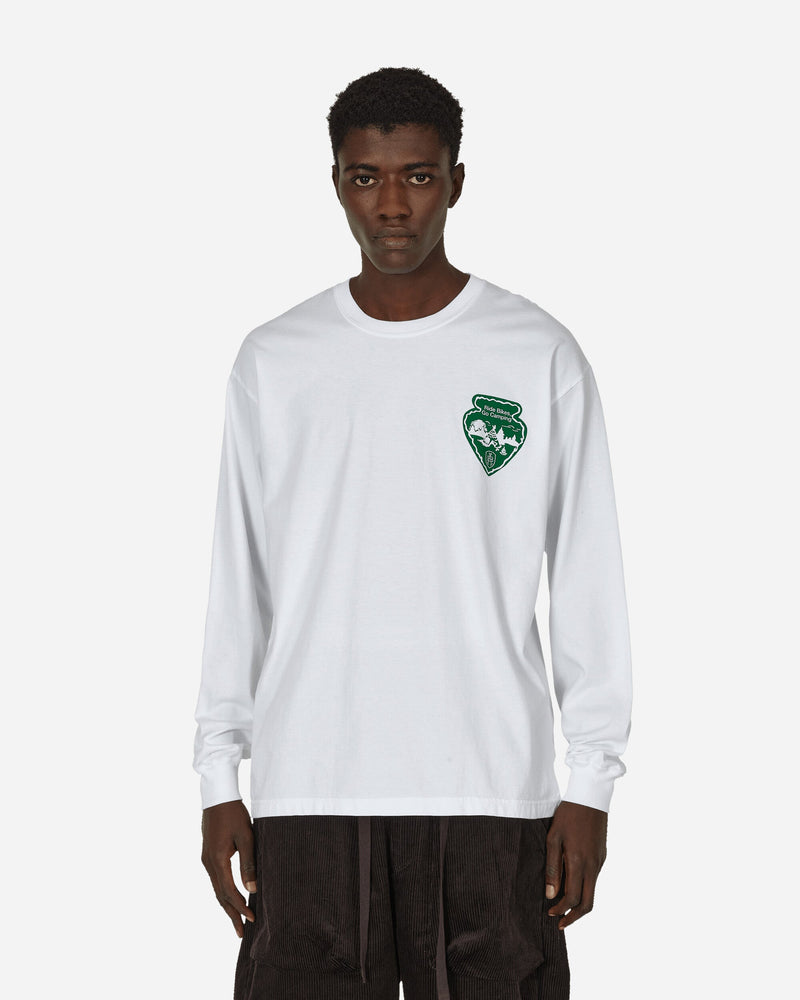 Neighborhood Abel Brown Longsleeve T-Shirt White