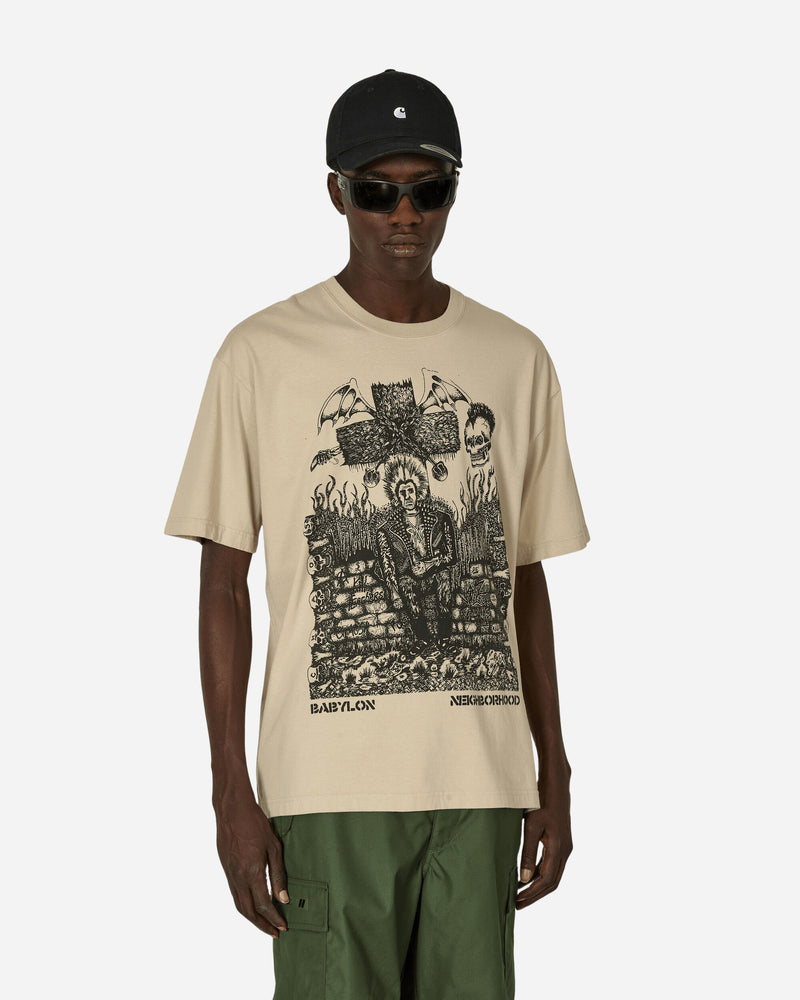 Neighborhood Babylon SS-1 T-Shirt Beige