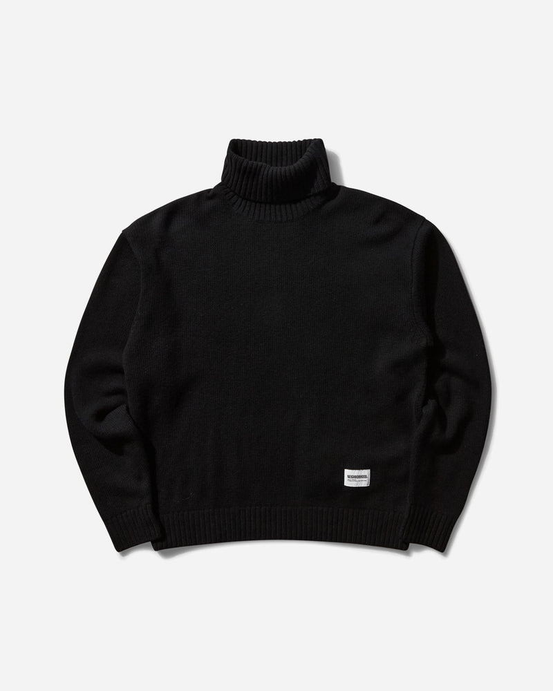 Neighborhood Men s Turtleneck Sweater Black