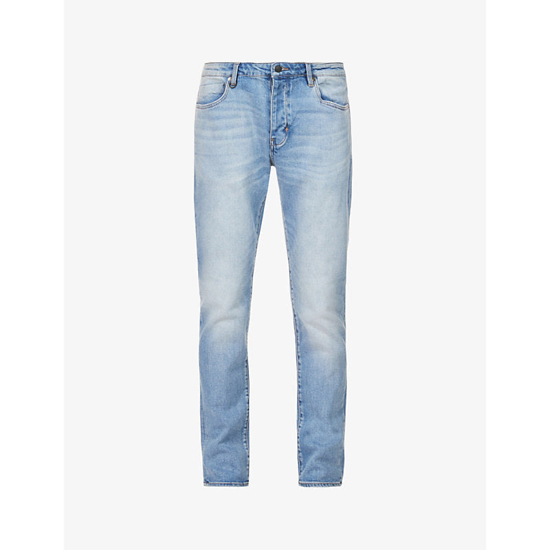 Neuw Lou tapered mid-rise stretch-cotton denim jeans