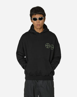 Never Sleep Logo Hoodie Black