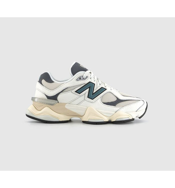 New Balance 9060 Trainers Sea Salt Grey Navy In Natural