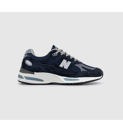 New Balance 991v2 Trainers Dark Navy In Blue