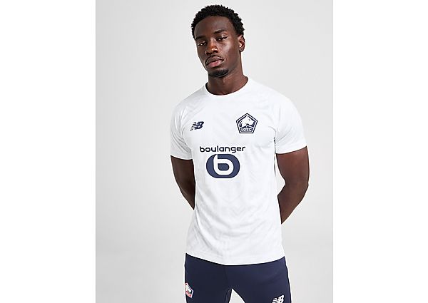 New Balance LOSC Lille Pre Match Shirt White