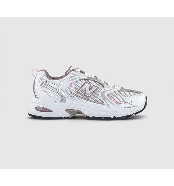 New Balance MR530 Trainers White Pink Leather