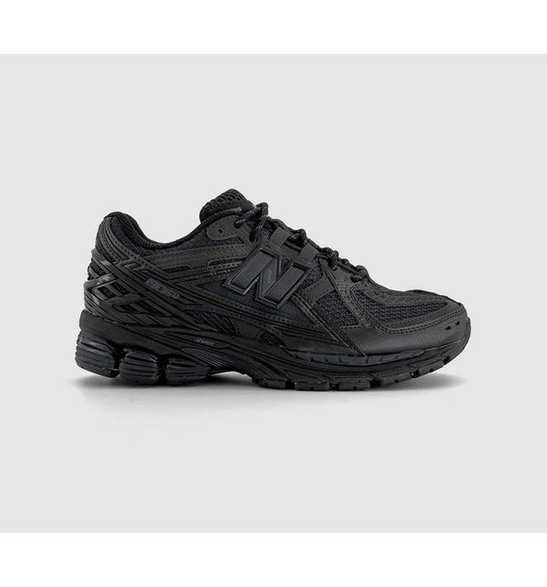 New Balance Mens 1906 Trainers Triple Black Mixed Material