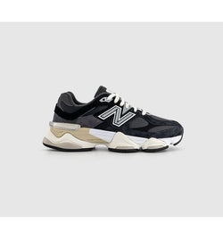 New Balance Mens 9060 Trainers Black Grey White