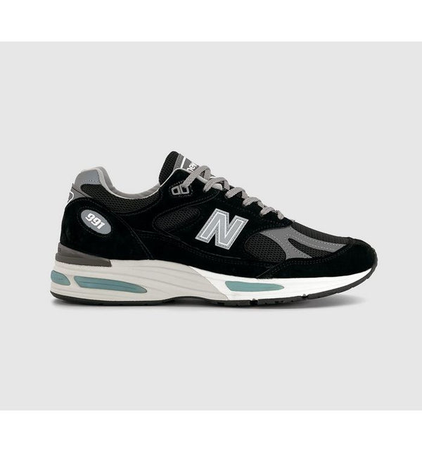 New Balance Mens 991v2 Trainers Black