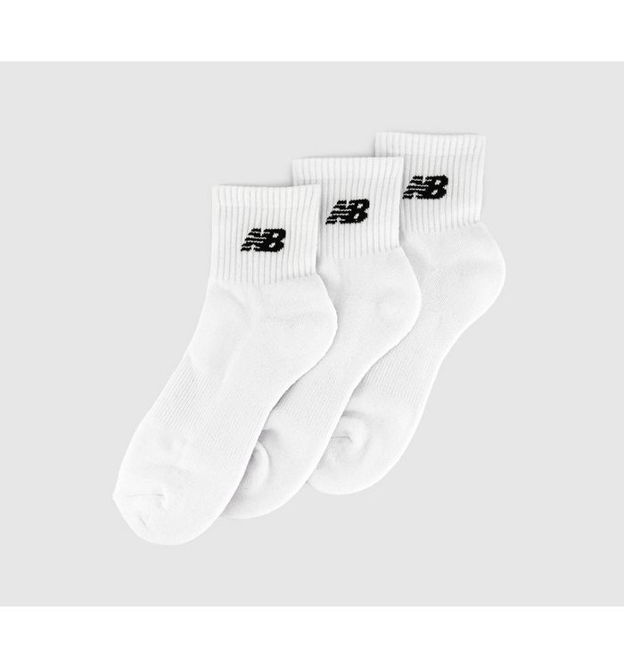 New Balance Socks Socks Everyday Ankle Socks 3 Pack White