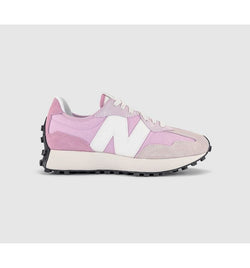 New Balance Womens 327 Trainers Hazy Rose Grey