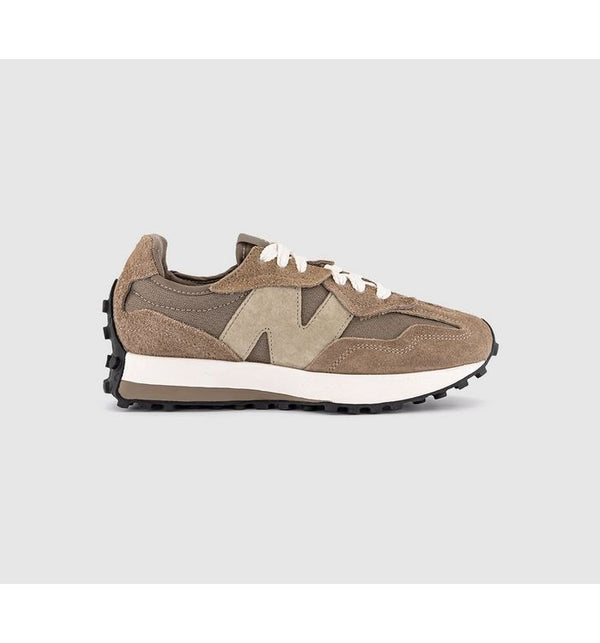 New Balance Womens 327 Trainers Mushroom In Brown