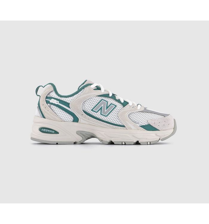 New Balance Womens Mr530 Trainers Off White Turquoise