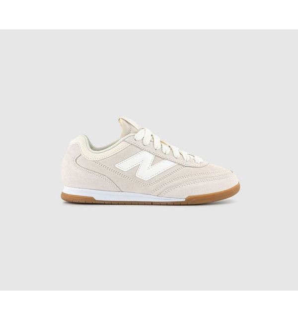 New Balance Womens RC42 Trainers Beige Suede In Natural