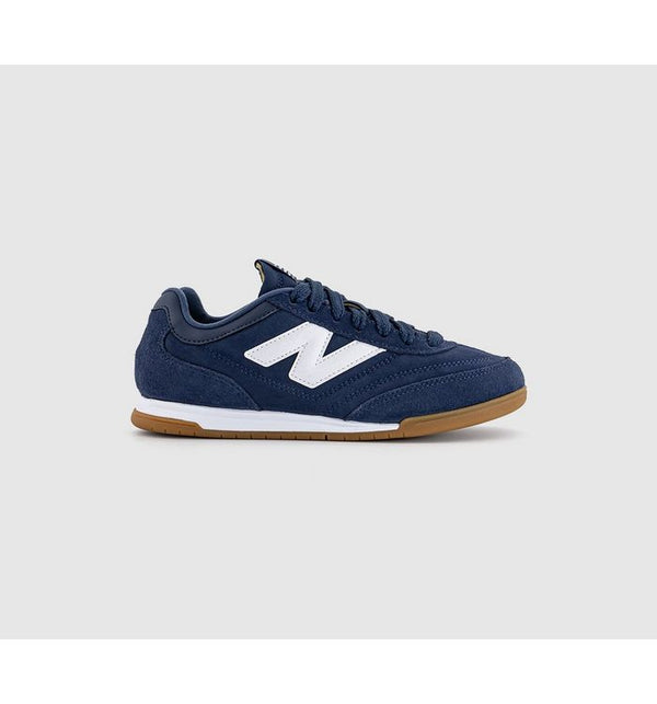 New Balance Womens RC42 Trainers Navy White In Blue