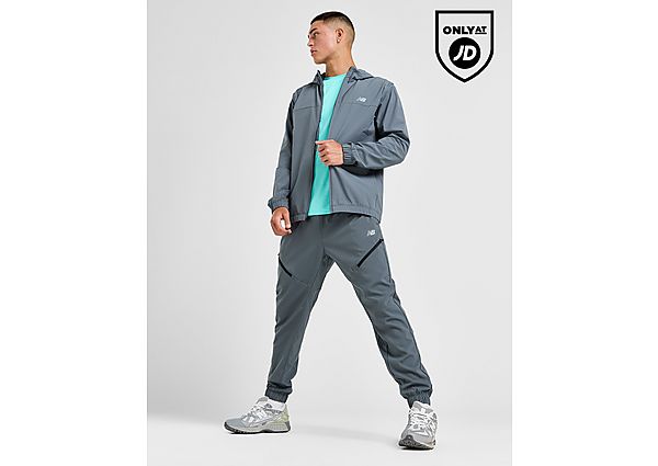 New Balance Woven Track Pants Grey