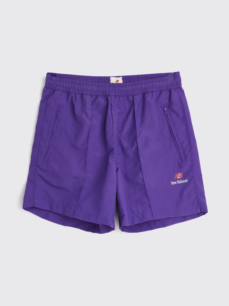 New Balance MADE in USA Core Pin Tuck Shorts Prism Purple