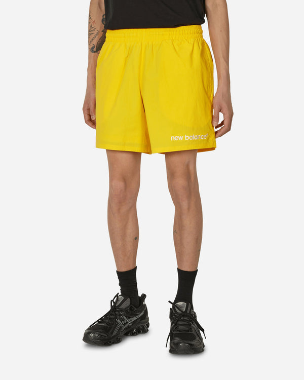 New Balance Archive Stretch Woven Shorts True Yellow