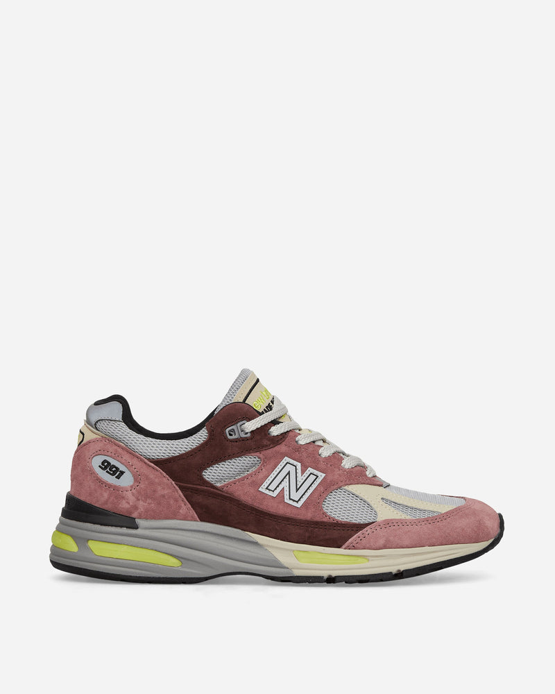 New Balance Made in UK 991v2 Sneakers Rosewood / Deep Taupe / Quiet Gray