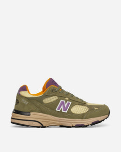 New Balance Made in USA 993 Sneakers Olive Leaf / Maize