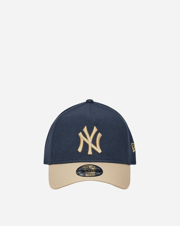 New Era New York Yankees Moleskin Crown 9FORTY A-Frame Adjustable Cap Navy