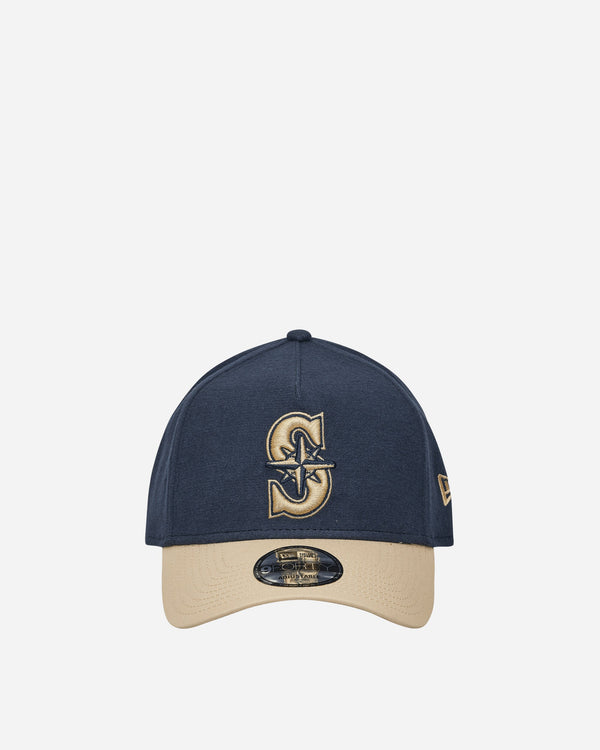 Seattle Mariners Moleskin Crown 9FORTY A-Frame Adjustable Cap Navy