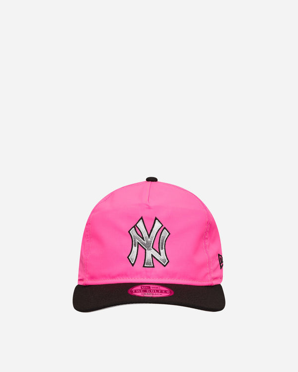 New Era New York Yankees Chrome Logo Golfer Cap Bright Pink