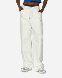 Nii Hai Canvas Baggy Jeans Cream