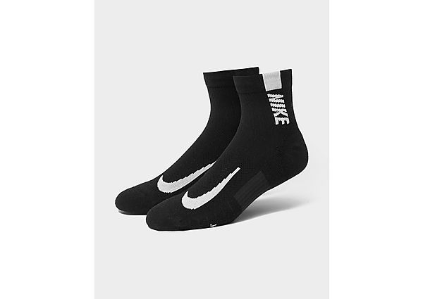 Nike 2Pack Running Ankle Socks Black