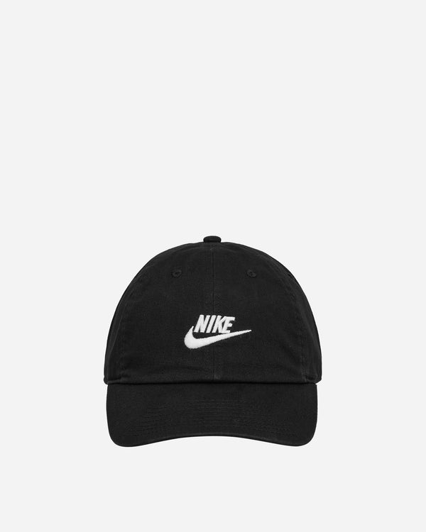 Nike Club Unstructured Futura Wash Cap Black / White