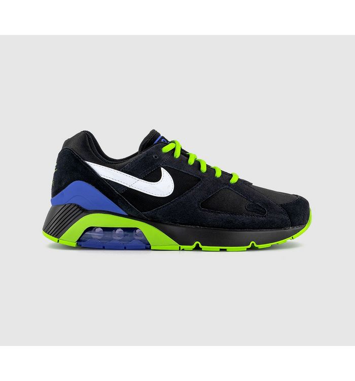 Nike Air 180 QS Black White Action Green In Brown