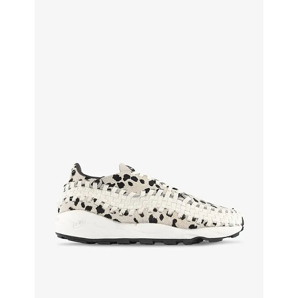 Nike Air Footscape suede and woven low-top trainers