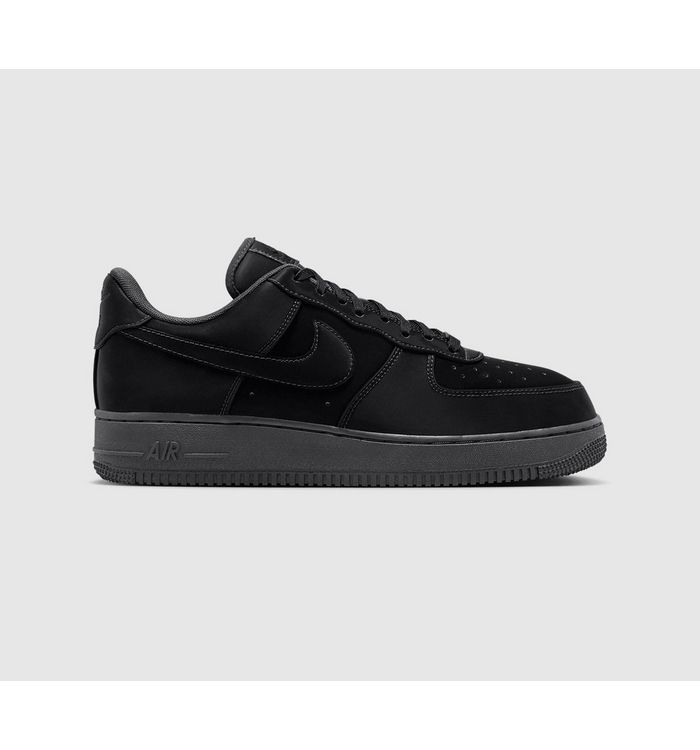 Nike Air Force 1 07 Black Black In Brown