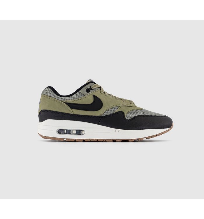 Nike Air Max 1 Trainers Dark Stucco Black Phantom