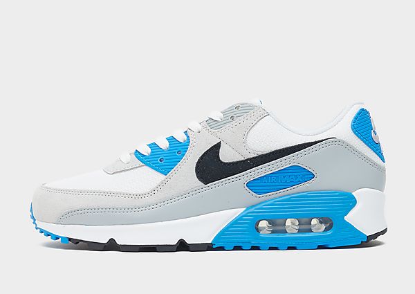 Nike Air Max 90 White Photo Blue Pure Platinum Black