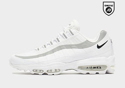 Nike Air Max 95 Ultra White Wolf Grey Metallic Silver Black