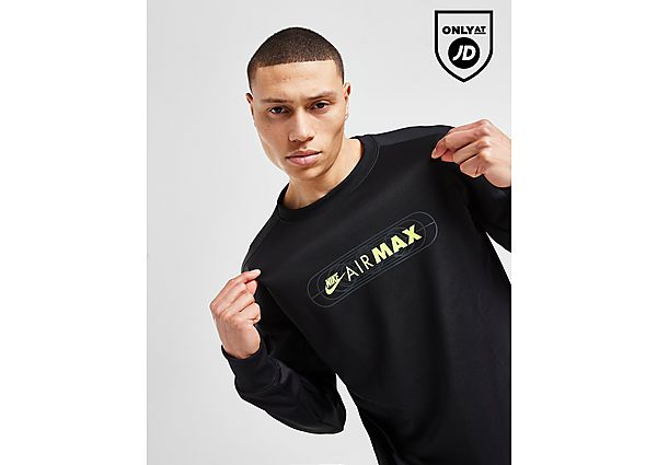 Nike Air Max Crew Sweatshirt Black