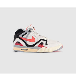 Nike Air Tech Challenge II Qs Phantom Hot Lava Black Flat Silver Pale Ivory In Brown