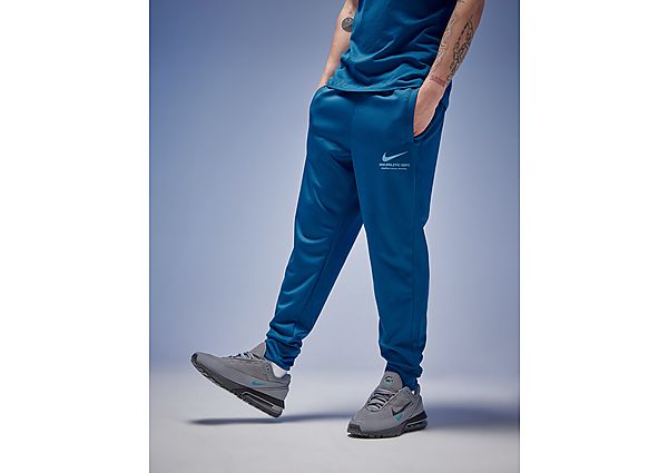 Nike Athletic Poly Track Pants Industrial Blue