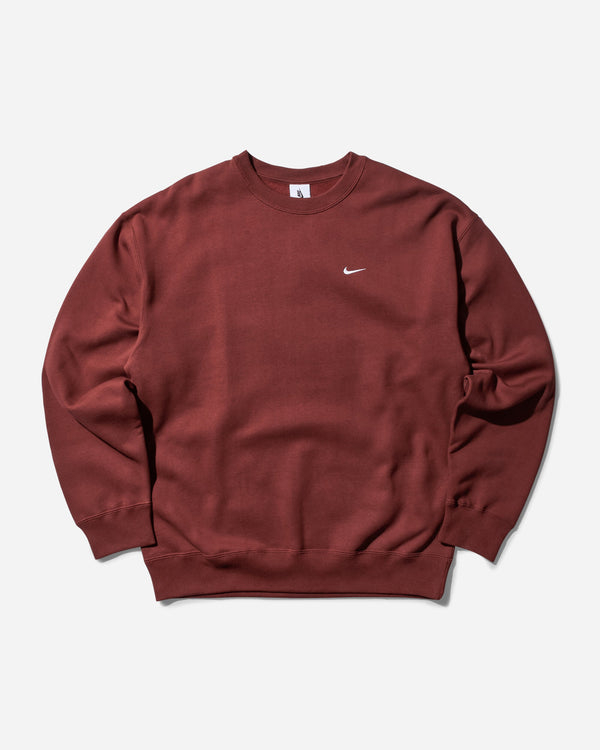 Men s Solo Swoosh Crewneck Sweatshirt Dark Pony